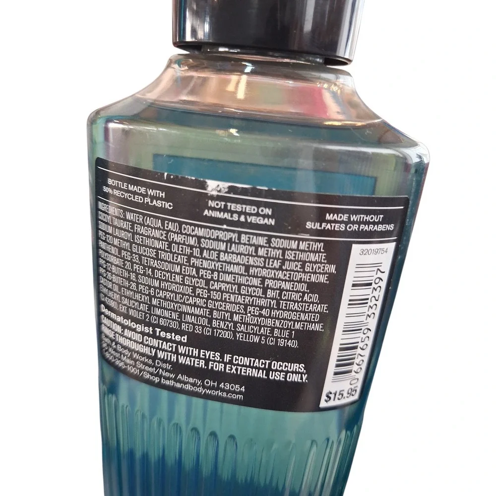 Men's Collection Bath & Body Works 3pcs Set ATLANTIC Wash Spray‎ Cream Citrus+
